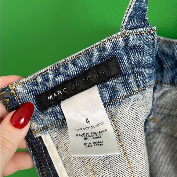 Vintage Marc Jacobs Denim Bustier Denim Crop Top - Picture 5 of 7